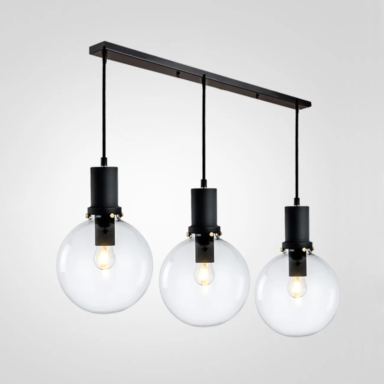 Подвесной светильник PENBALL D20 Black от ImperiumLoft