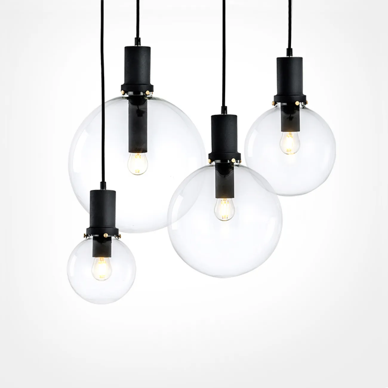 Подвесной светильник PENBALL D15 Gold от ImperiumLoft