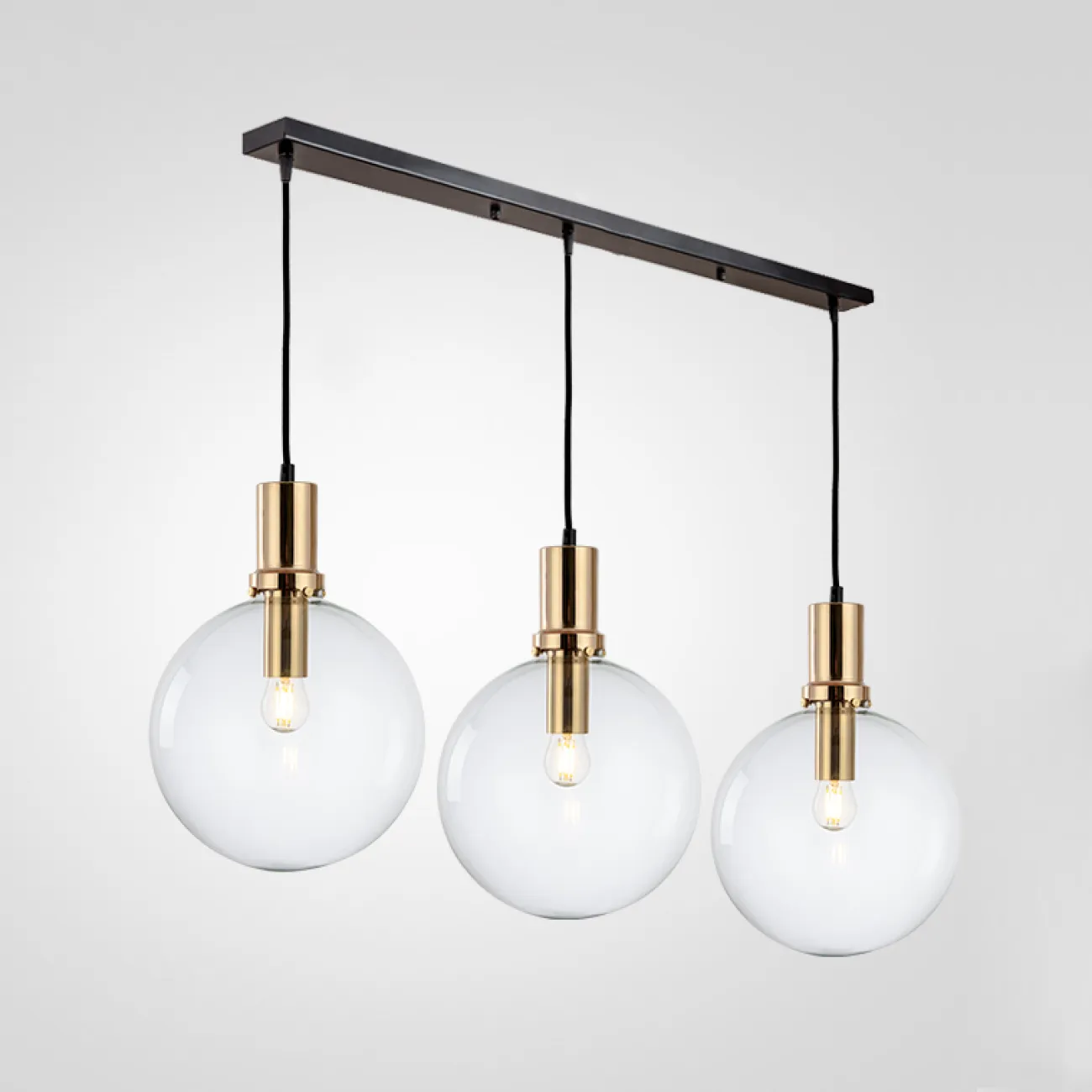 Подвесной светильник PENBALL D20 Black от ImperiumLoft