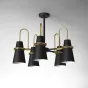 Люстра на штанге REINAR A D64 Black от ImperiumLoft