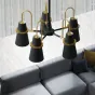 Люстра на штанге REINAR A D57 White от ImperiumLoft