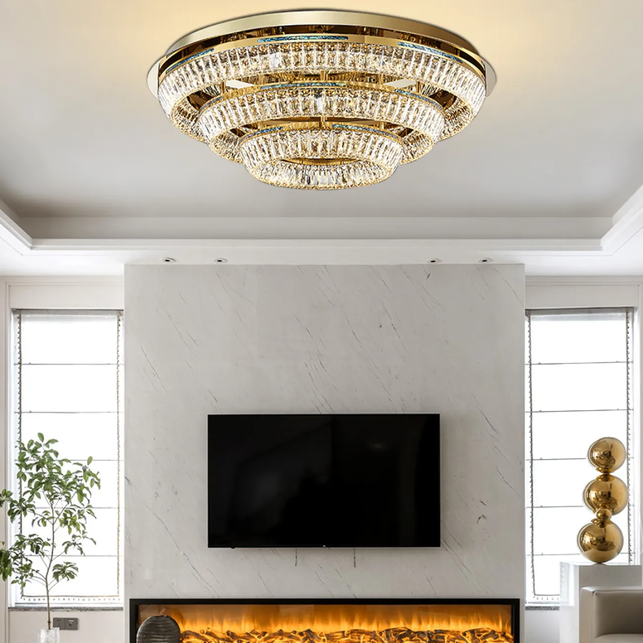 Потолочная люстра GERTRUDA B D45 R1 от ImperiumLoft