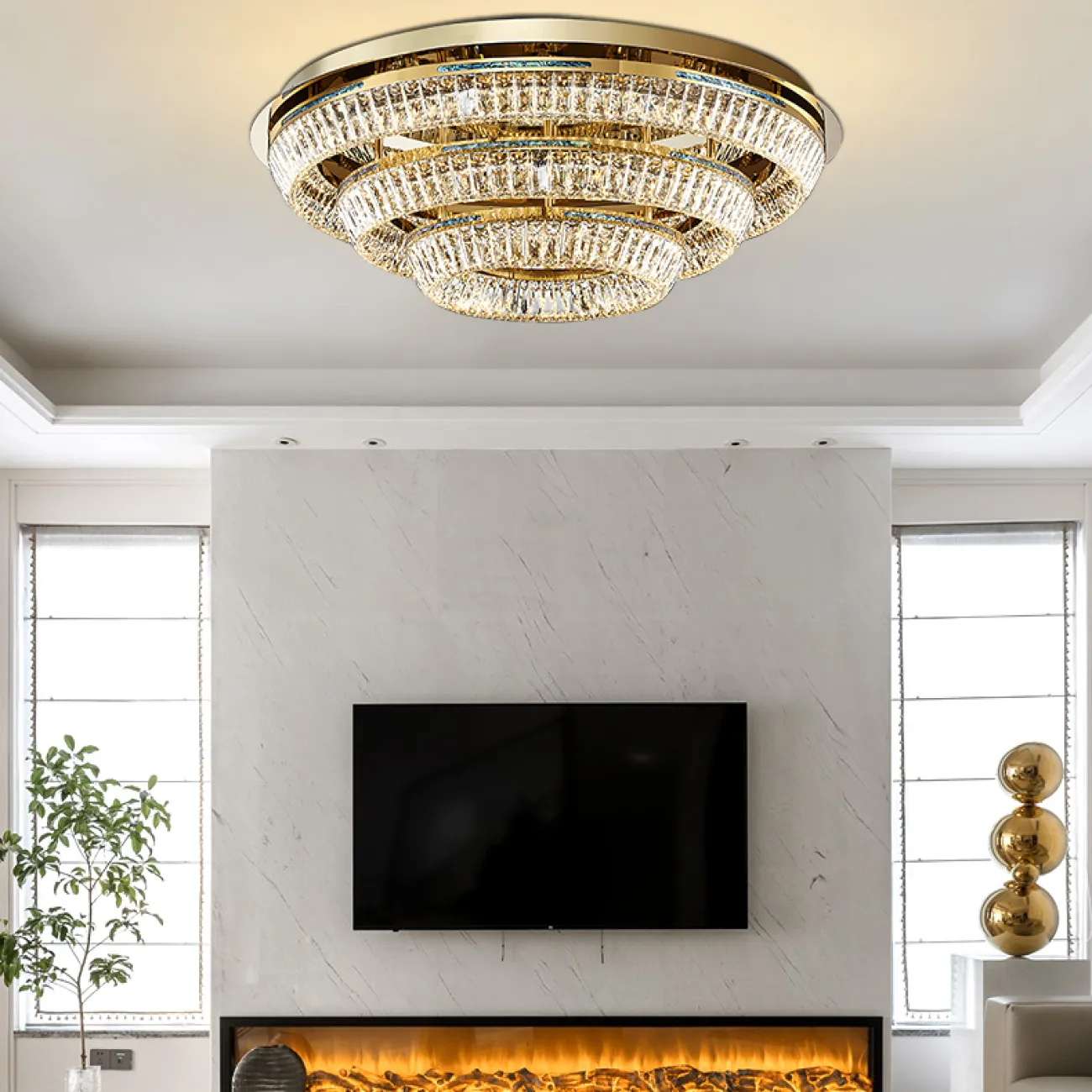 Потолочная люстра GERTRUDA B D65 R1 от ImperiumLoft