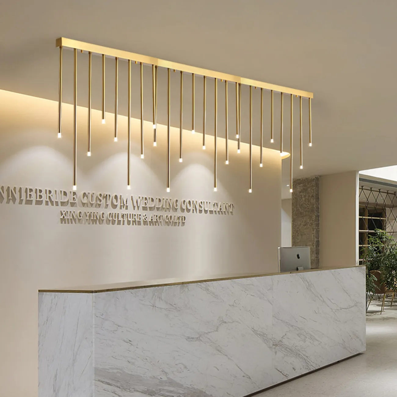 Светильник RHEA С L80 Gold от ImperiumLoft