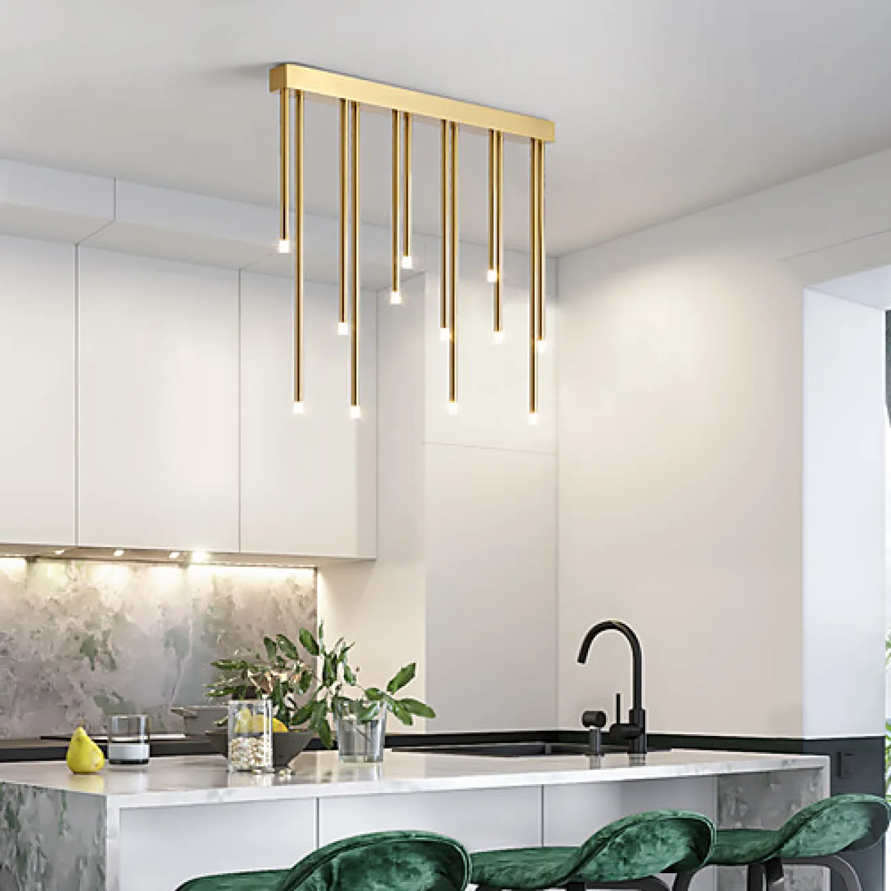 Светильник RHEA С L80 Gold от ImperiumLoft