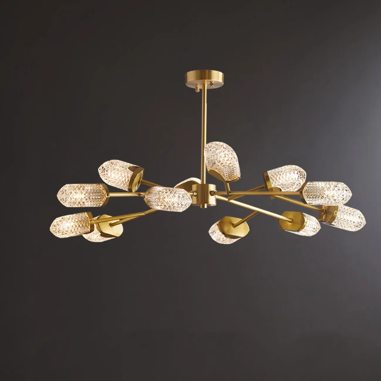 Потолочная люстра ALEKSANDRA D88 от ImperiumLoft