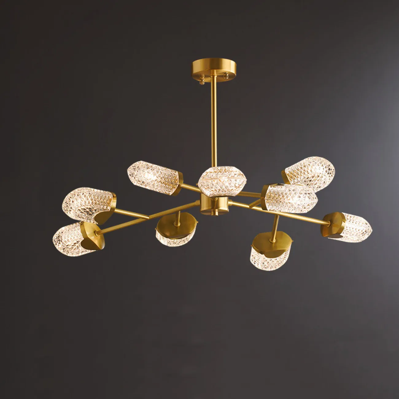 Потолочная люстра ALEKSANDRA D98 от ImperiumLoft