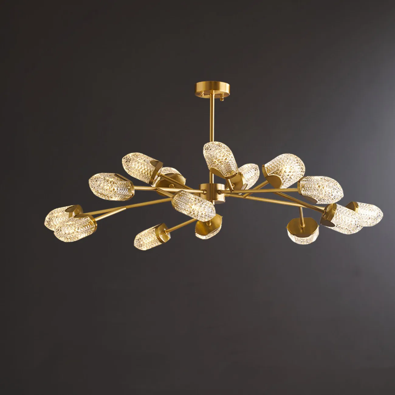 Потолочная люстра ALEKSANDRA D98 от ImperiumLoft