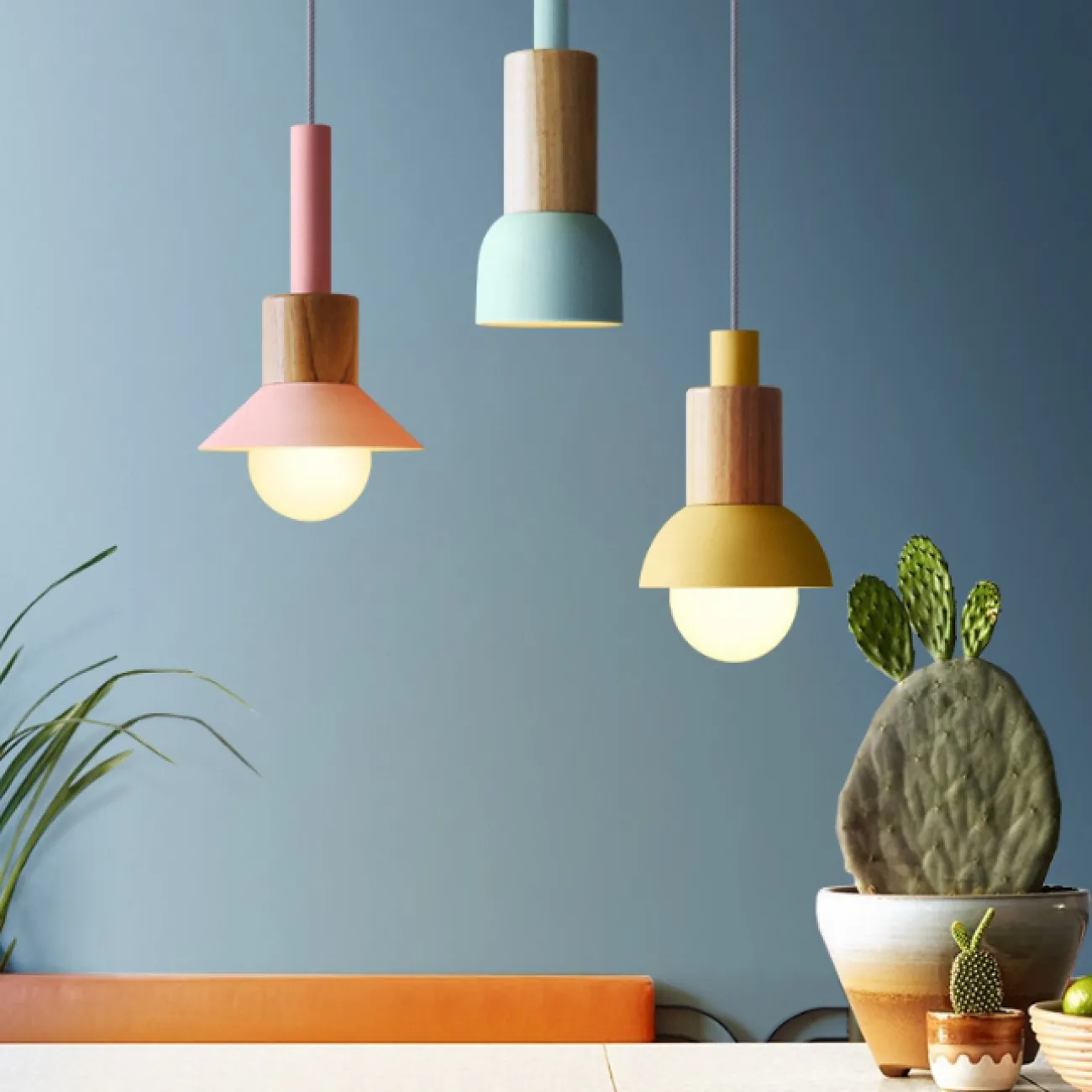 Подвесной светильник FANTA D14 Pink от ImperiumLoft