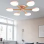Потолочная люстра TURNA 3 Blue от ImperiumLoft