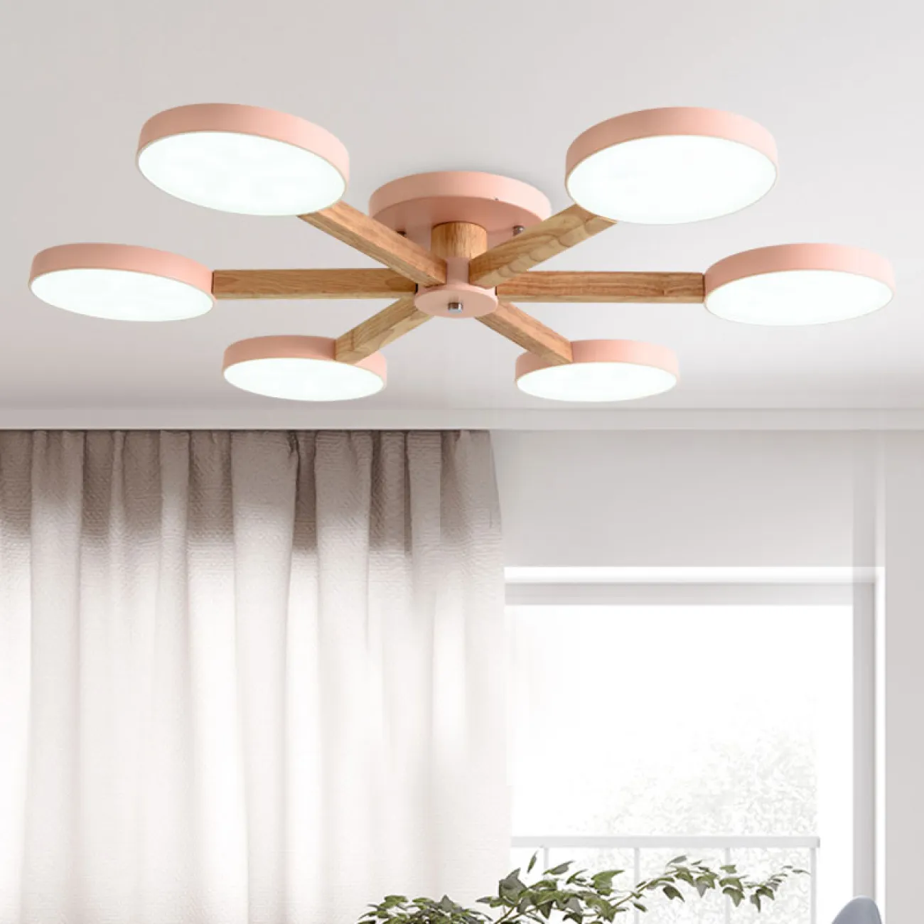 Потолочная люстра TURNA 6 Blue от ImperiumLoft Потолочная люстра TURNA 6 Blue от ImperiumLoft