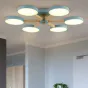 Потолочная люстра TURNA 3 Blue от ImperiumLoft