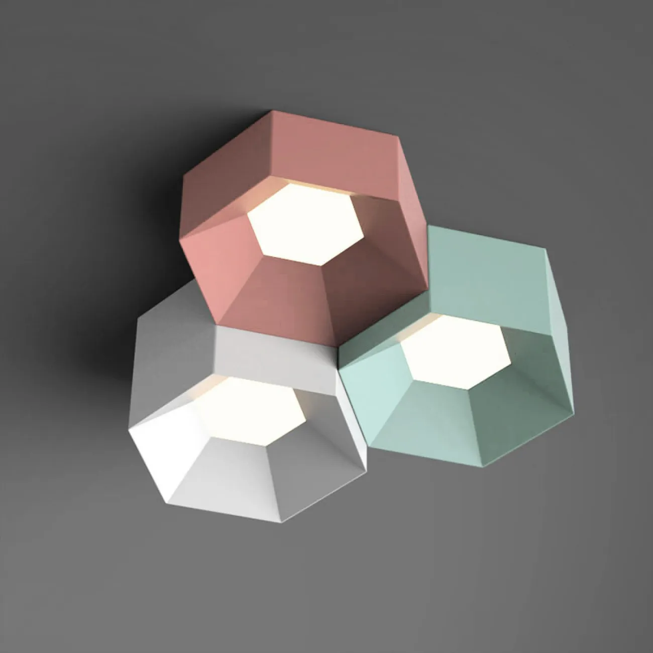 Потолочный светильник HEXAGON A от ImperiumLoft