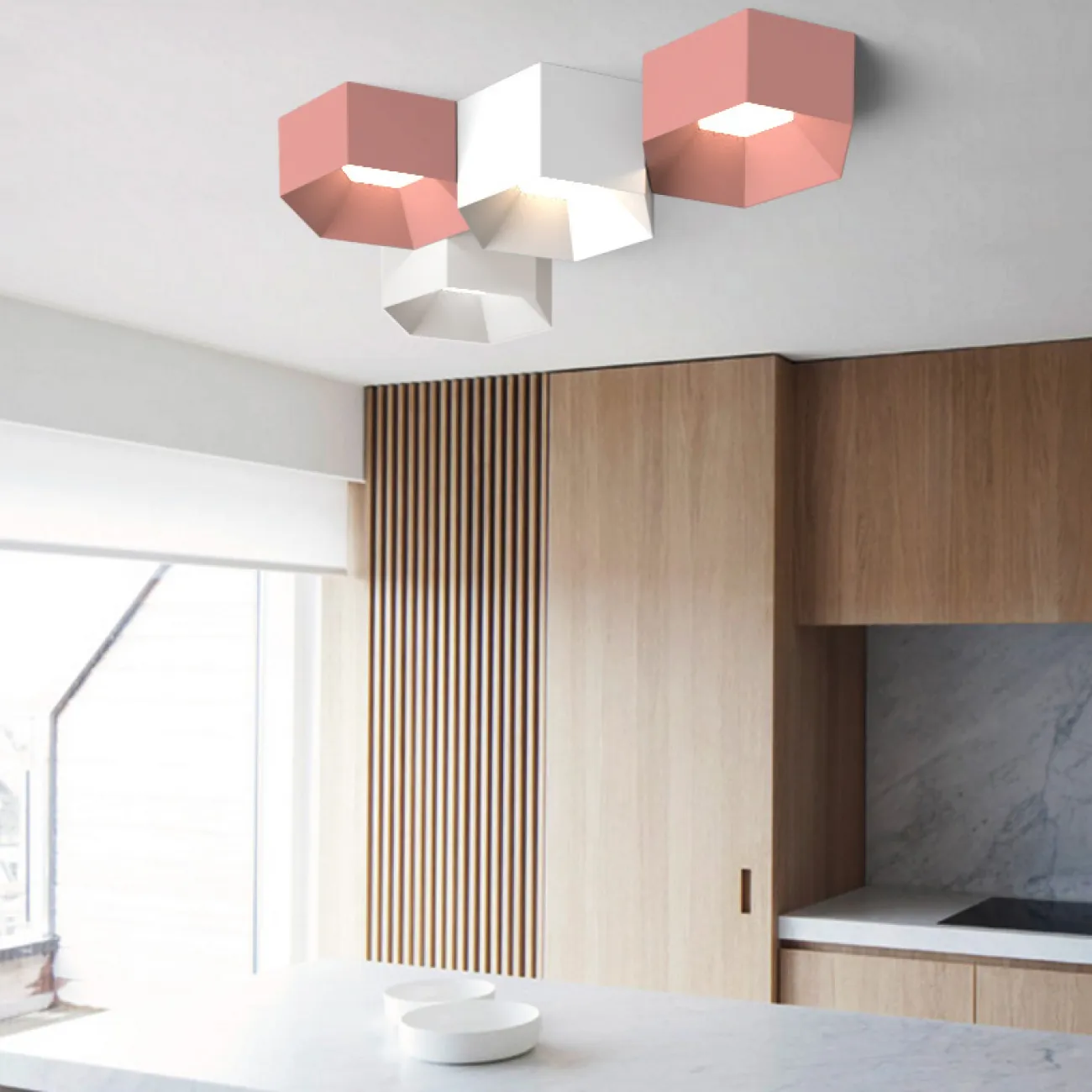 Потолочный светильник HEXAGON A от ImperiumLoft