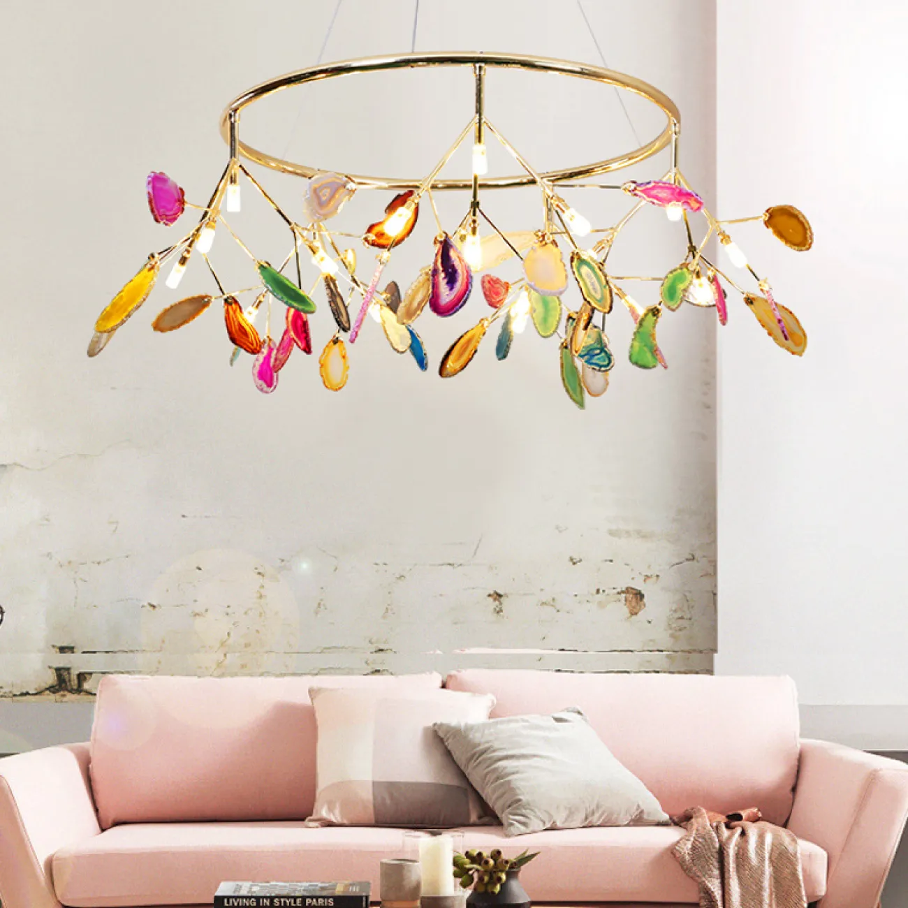 Подвесная люстра AGATE 7 D120 от ImperiumLoft