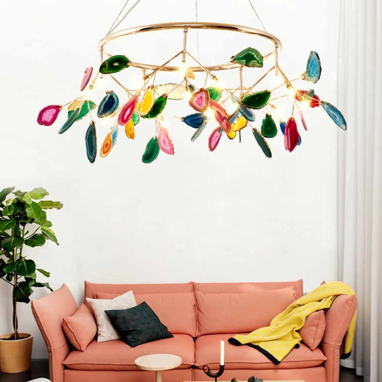 Подвесная люстра AGATE 7 D120 от ImperiumLoft