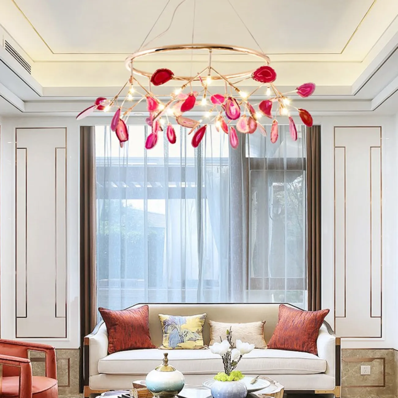 Подвесная люстра AGATE 7 D120 от ImperiumLoft