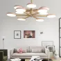 Подвесная люстра TURNA DBL L6 White от ImperiumLoft