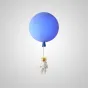 Потолочный светильник MERCURY B D20 Blue от ImperiumLoft