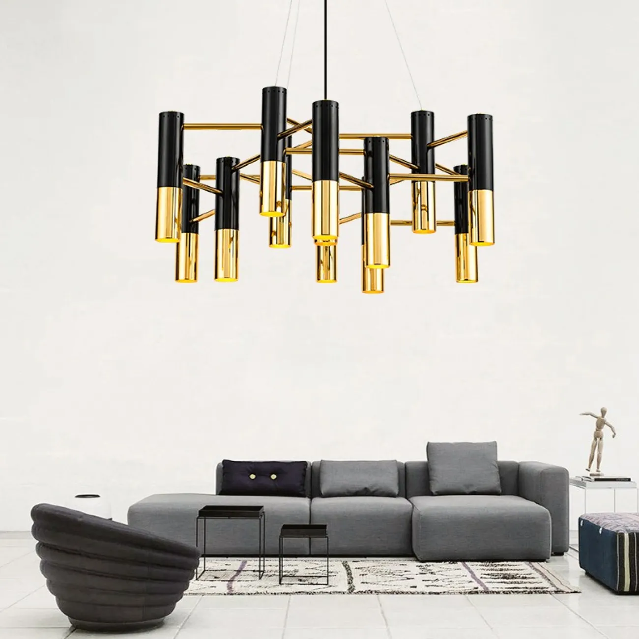 Подвесная люстра IKE 19 от ImperiumLoft