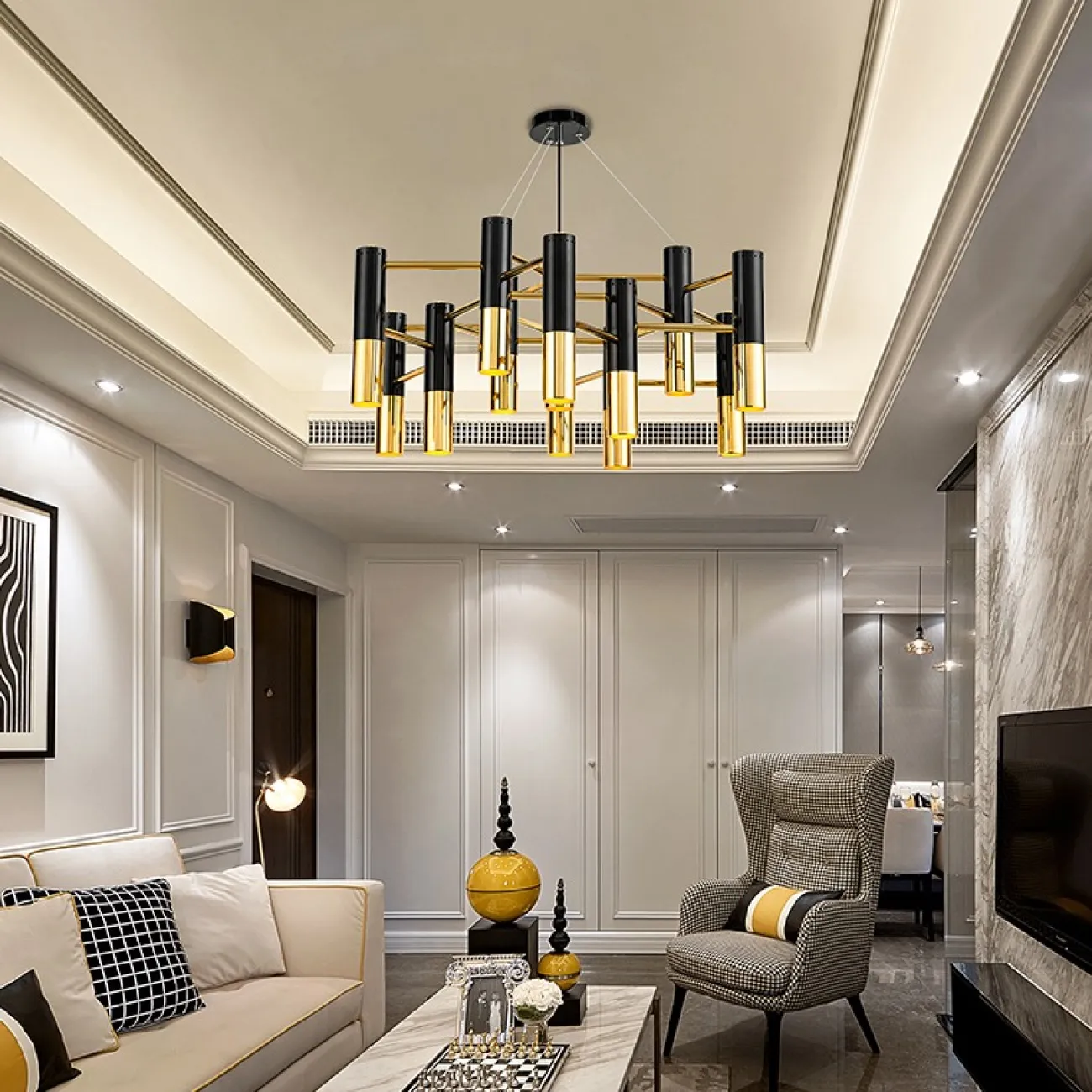 Подвесная люстра IKE 19 от ImperiumLoft