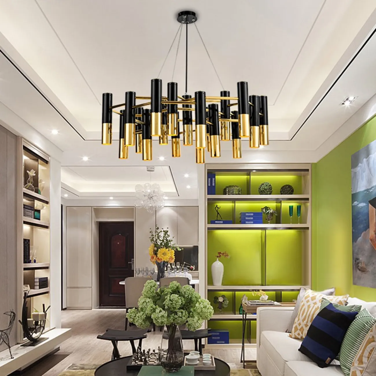 Подвесная люстра IKE 19 от ImperiumLoft