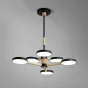 Подвесная люстра TURNA DBL L6 Black от ImperiumLoft