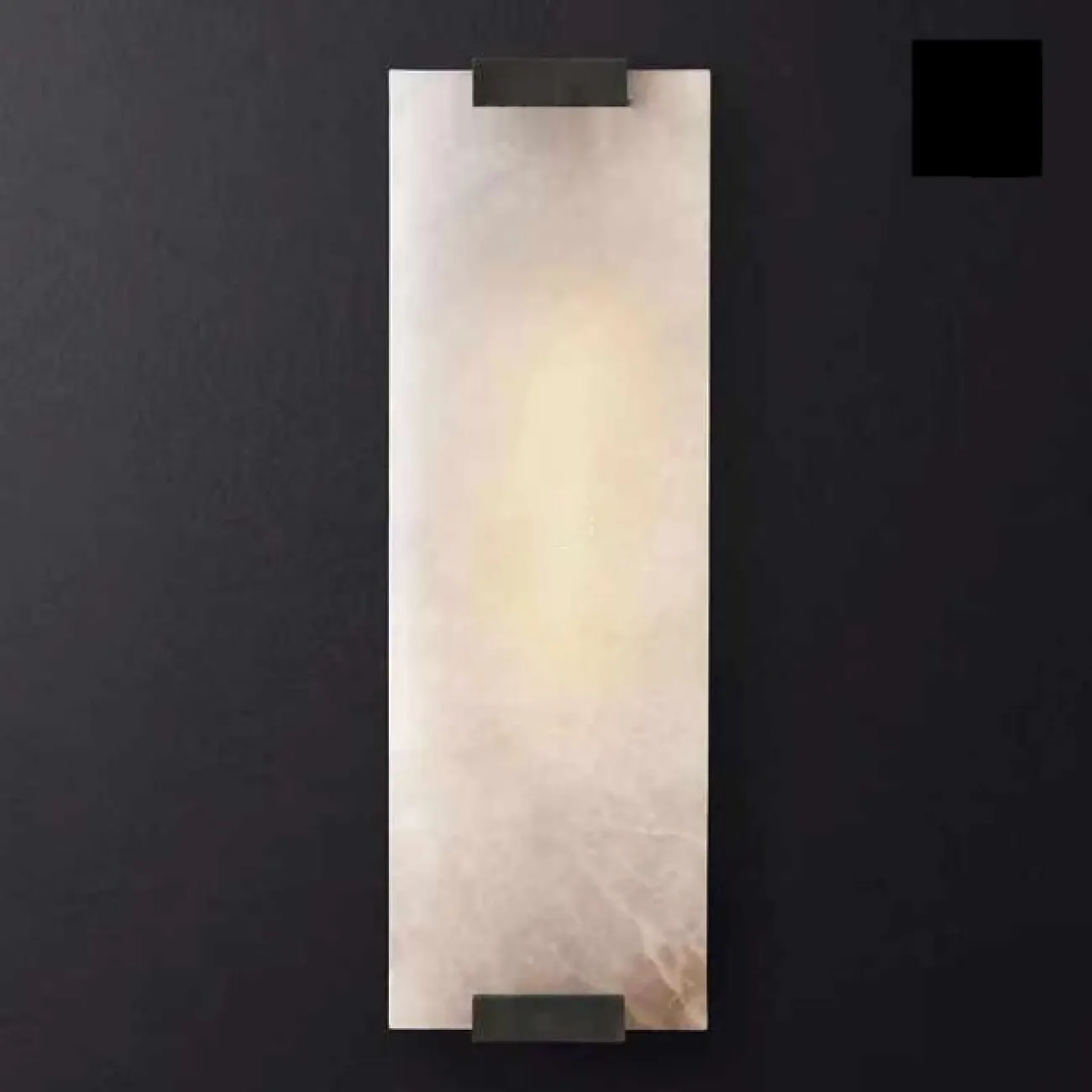 Бра Marble Rectangle Wall Lamp Black от ImperiumLoft Бра Marble Rectangle Wall Lamp Black от ImperiumLoft