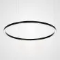 Люстра Light Ring Horizontal D150 Черный от ImperiumLoft