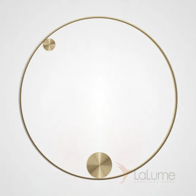 Серия настенных светильников в виде металлических колец разного диаметра с внутренней LED-подсветкой LAND B D80