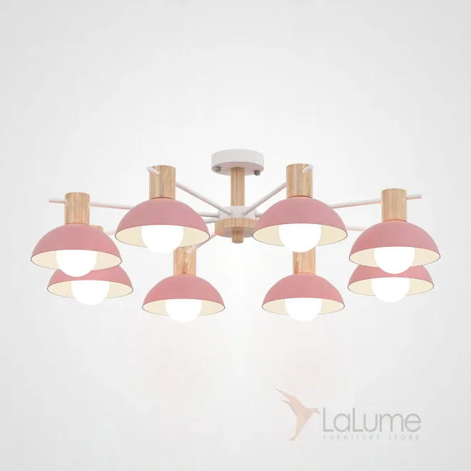 Люстра на штанге DOS D83 Pink от ImperiumLoft