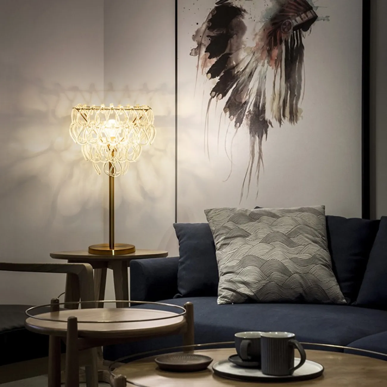 Настольная лампа KNIT TAB от ImperiumLoft