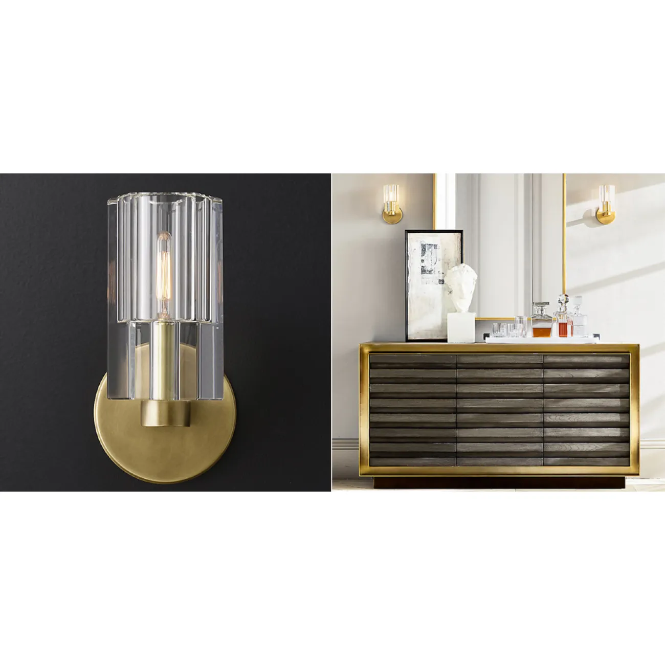 Бра Restoration Hardware Arcachon Single Sconce