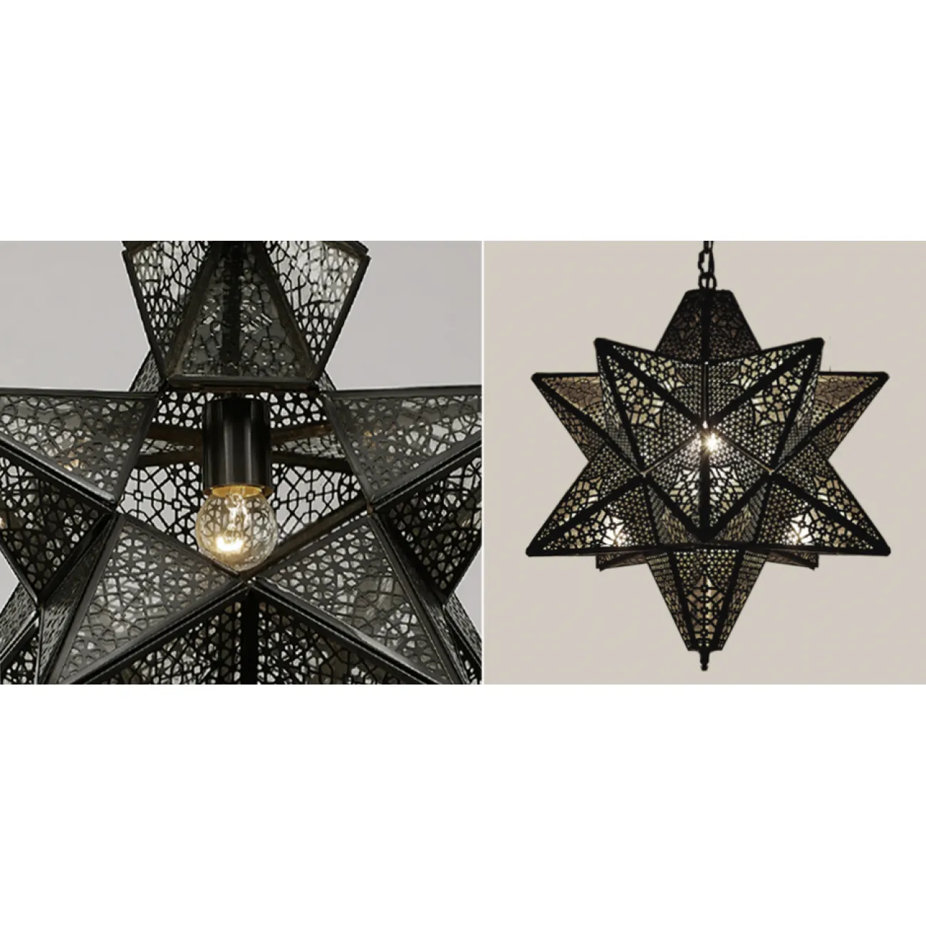 Люстра Morocco Black Star от LaLume