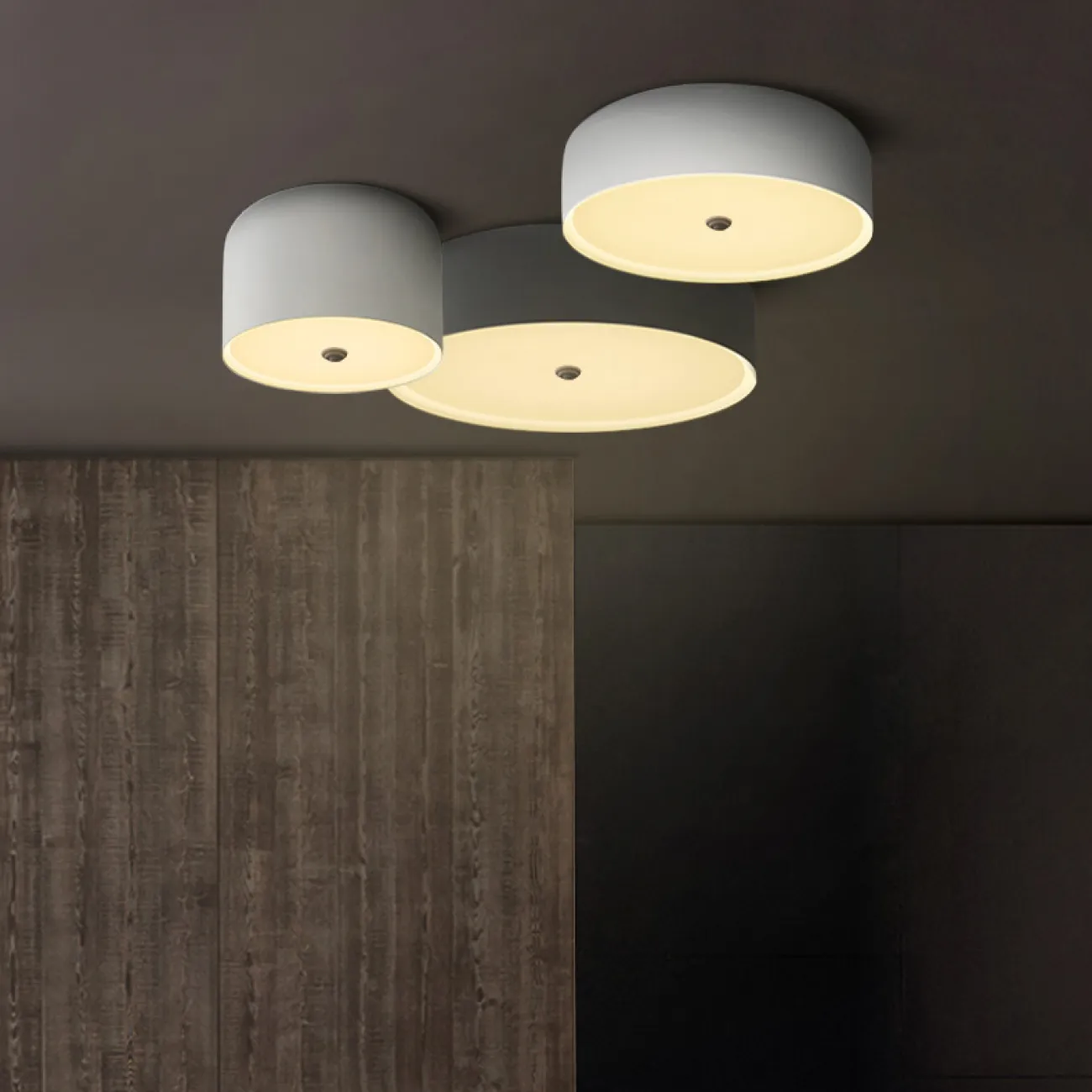 Потолочный светильник CYLINDER C Green от ImperiumLoft