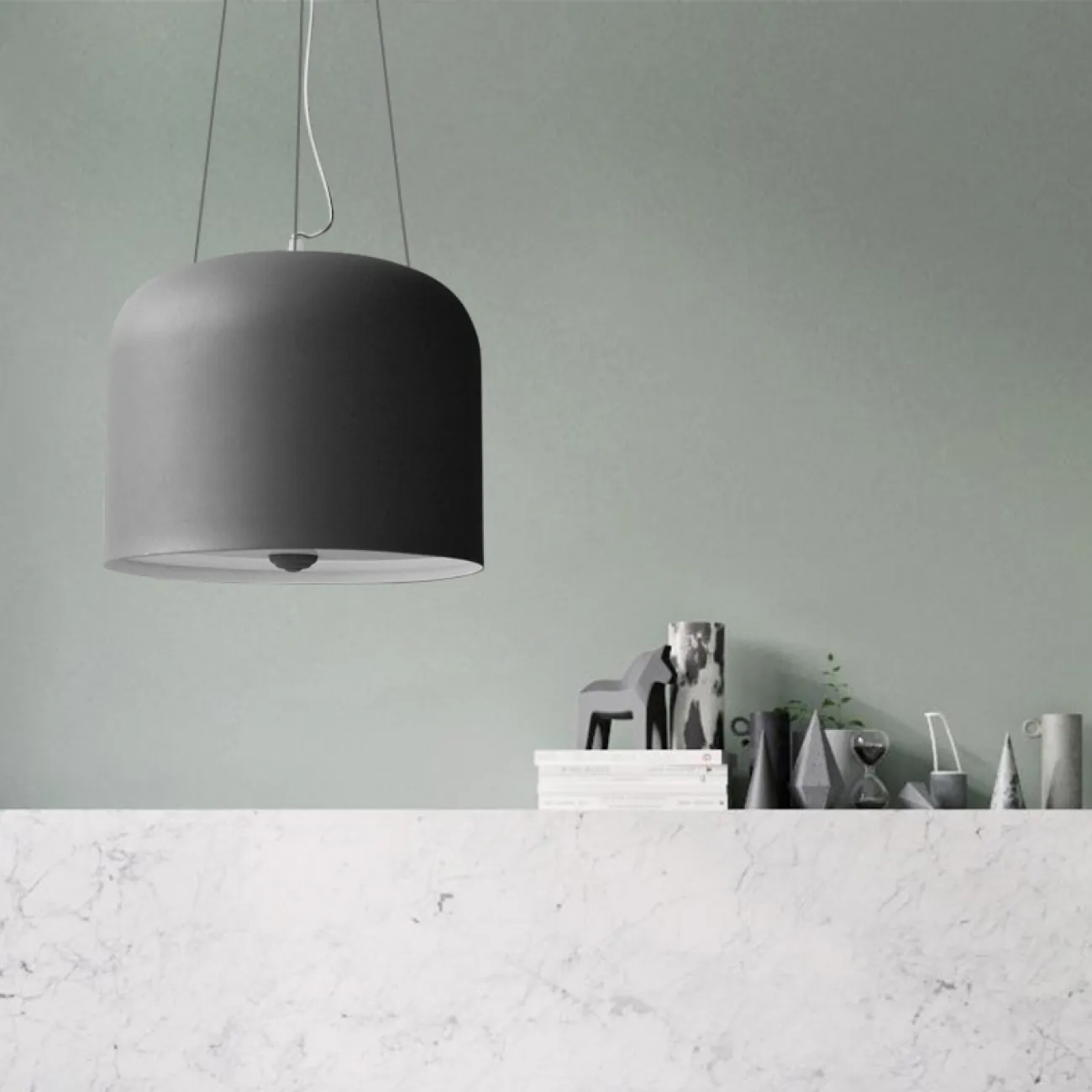 Потолочный светильник CYLINDER C Green от ImperiumLoft