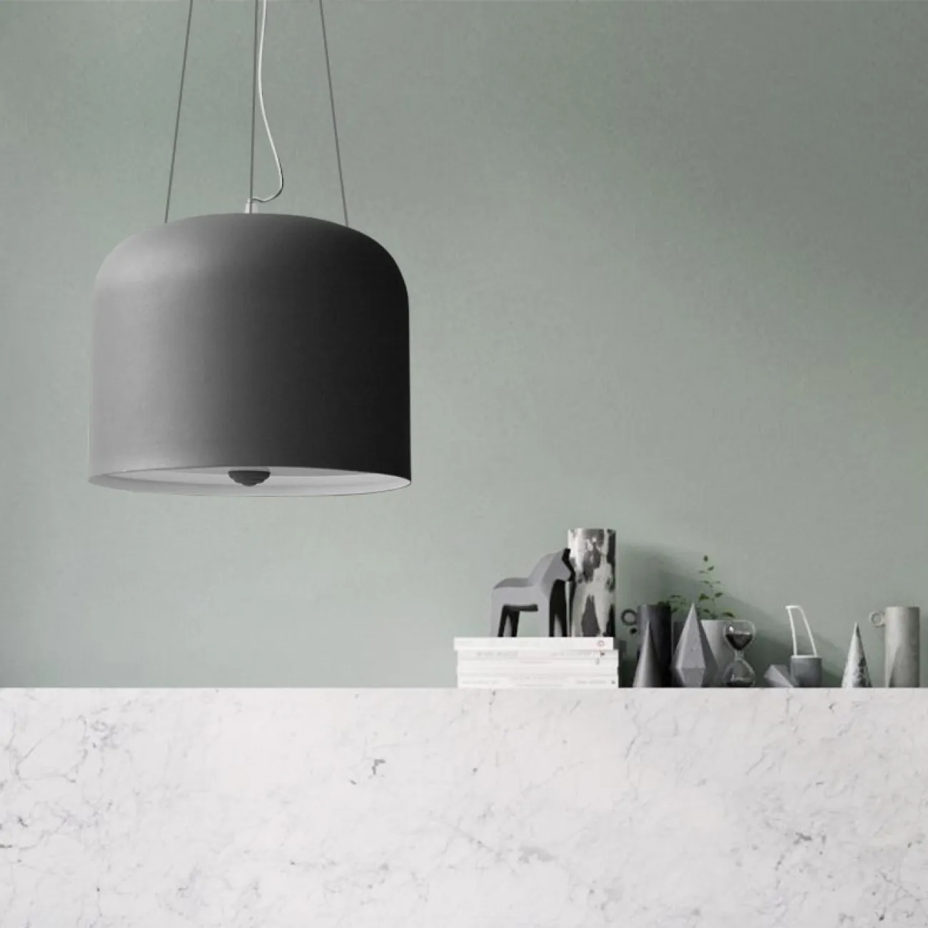 Потолочный светильник CYLINDER B Green от ImperiumLoft