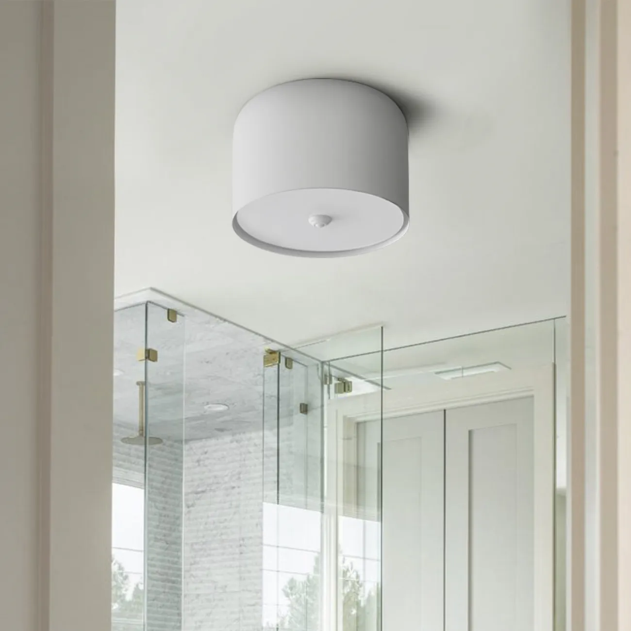 Потолочный светильник CYLINDER C Green от ImperiumLoft