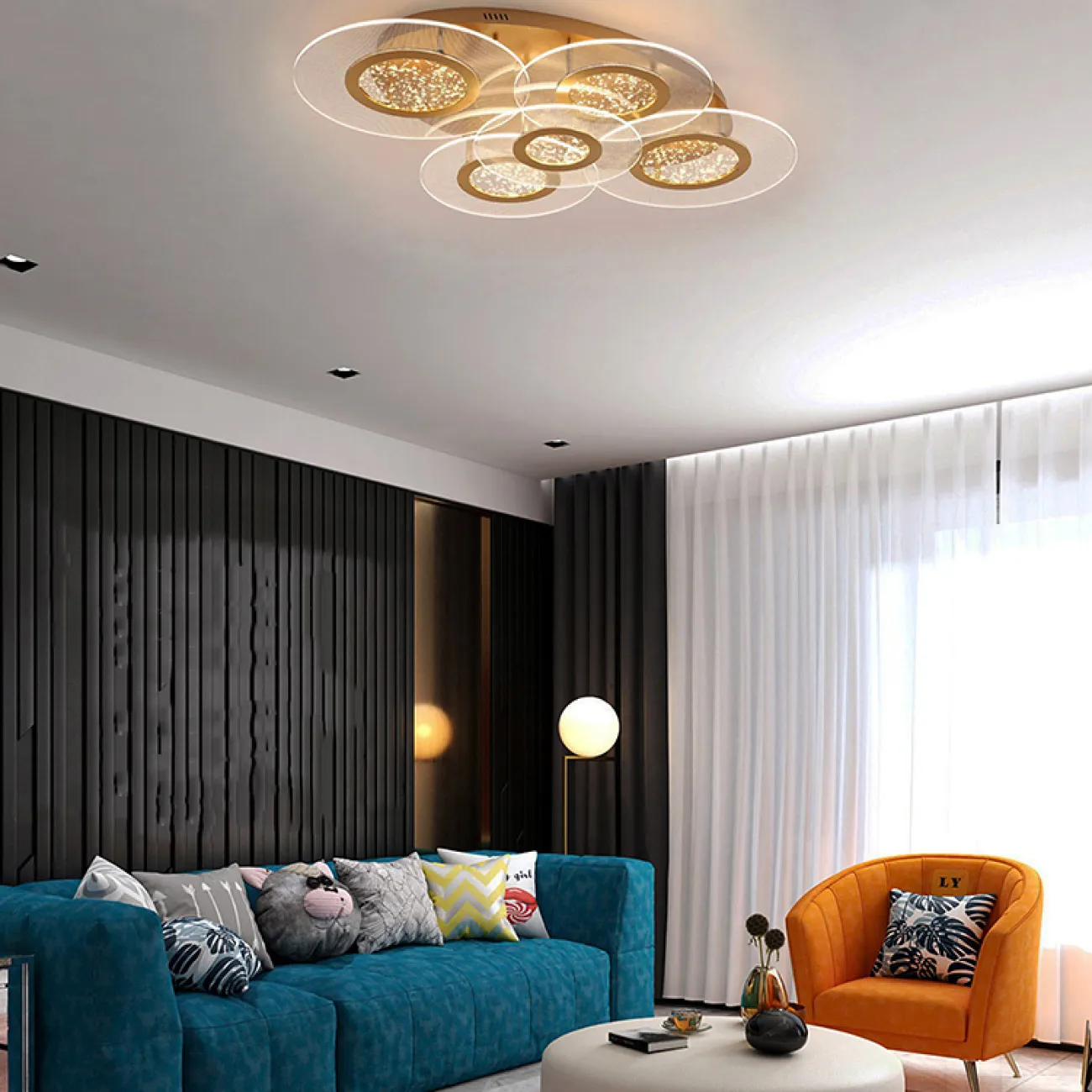 Потолочный светильник PETUR D80 от ImperiumLoft Потолочный светильник PETUR D80 от ImperiumLoft