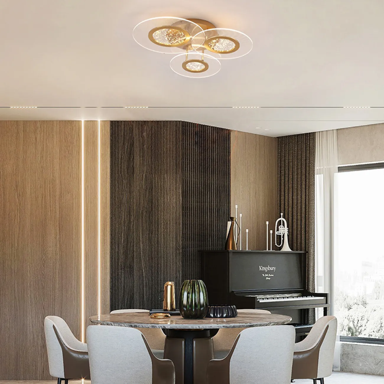Потолочный светильник PETUR D45 от ImperiumLoft