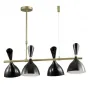 Люстра Duke Chandelier line 4 black