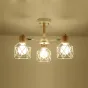 Потолочная люстра CORF B3 Black 3 lamps от ImperiumLoft