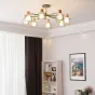 Потолочная люстра CORF B3 Black 3 lamps от ImperiumLoft
