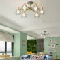 Потолочная люстра CORF B3 Black 3 lamps от ImperiumLoft