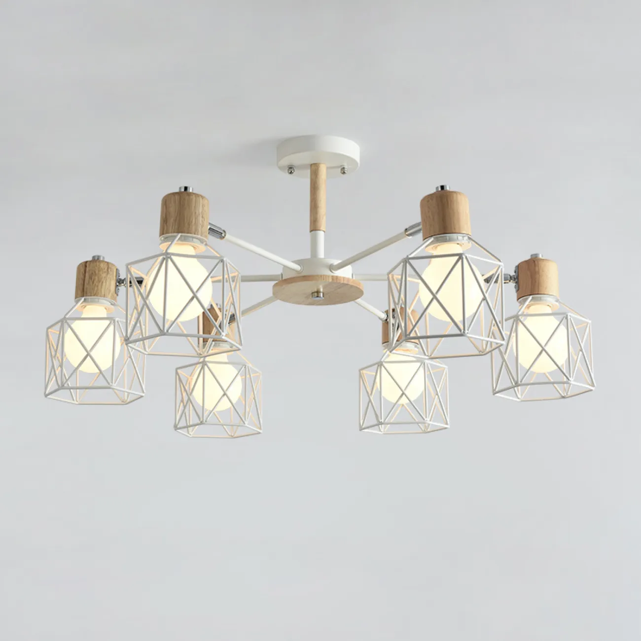 Потолочная люстра CORF B3 Black 3 lamps от ImperiumLoft