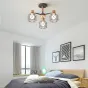 Потолочная люстра CORF B3 Black 3 lamps от ImperiumLoft