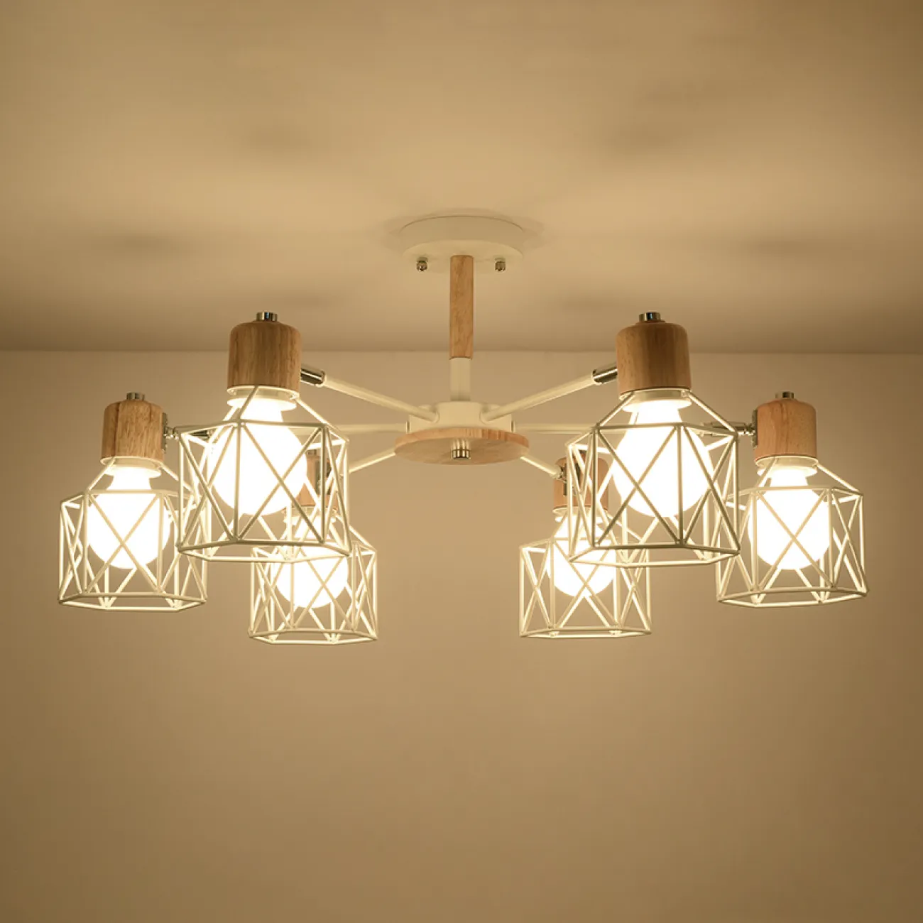 Потолочная люстра CORF B3 Black 3 lamps от ImperiumLoft