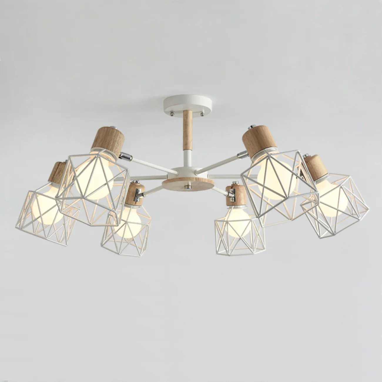 Потолочная люстра CORF B3 Black 3 lamps от ImperiumLoft