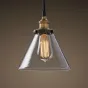 Подвесной светильник Loft Clear Glass Wide Cloche от LaLume