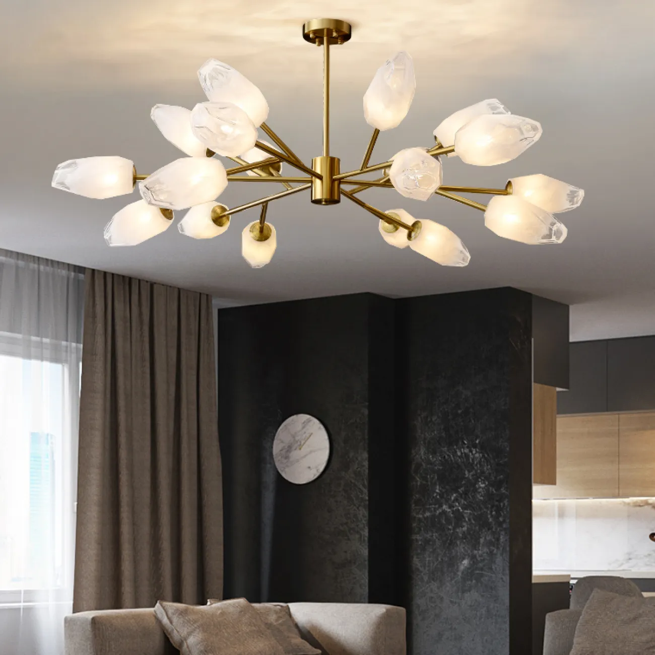 Потолочная люстра SELESTE D90 от ImperiumLoft